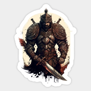 The Street Warrior Sticker